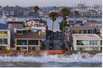 beachfront flooding neighborhood l